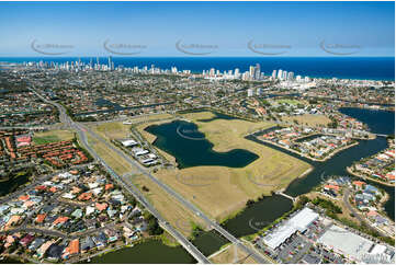 Aerial Photo Mermaid Waters QLD Aerial Photography