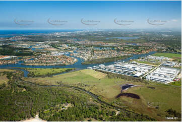 Aerial Photo Gold Coast City Marina Precinct QLD Aerial Photography