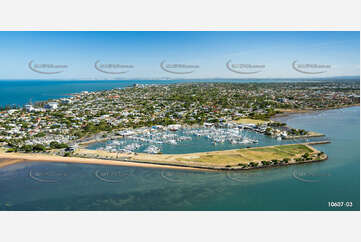 Aerial Photo Scarborough Marina QLD Aerial Photography