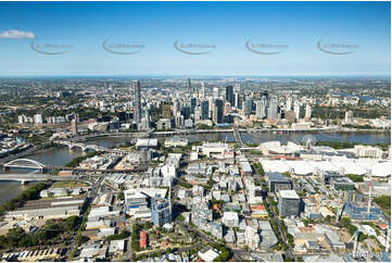 Aerial Photo South Brisbane QLD Aerial Photography