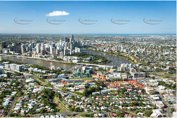 Aerial Photo South Brisbane QLD Aerial Photography