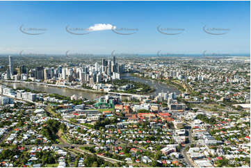 Aerial Photo South Brisbane QLD Aerial Photography