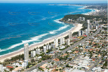 Aerial Photo Burleigh Heads QLD Aerial Photography