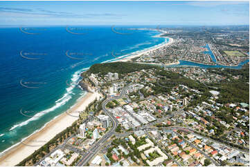 Aerial Photo Burleigh Heads QLD Aerial Photography