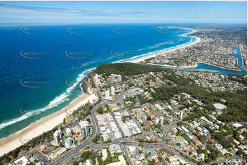 Aerial Photo Burleigh Heads QLD Aerial Photography