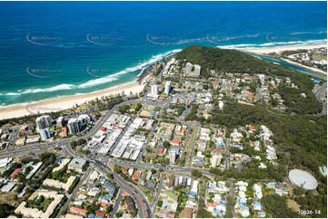 Aerial Photo Burleigh Heads QLD Aerial Photography