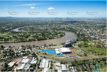 Queensland Tennis Centre Tennyson Aerial Photography