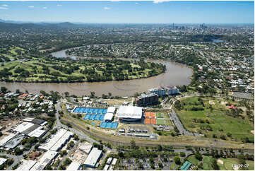 Queensland Tennis Centre Tennyson Aerial Photography