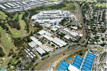 Queensland Tennis Centre Tennyson Aerial Photography