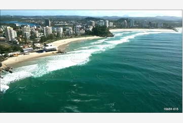 Chopper Shadow Gold Coast Airport QLD Aerial Photography