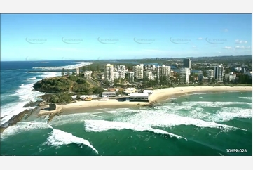 Chopper Shadow Gold Coast Airport QLD Aerial Photography