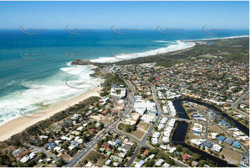 Aerial Photo Cabarita Beach & Bogangar NSW Aerial Photography