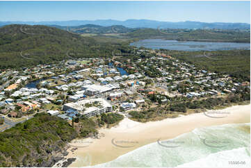 Aerial Photo Cabarita Beach & Bogangar NSW Aerial Photography