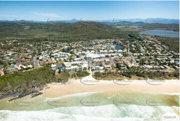 Aerial Photo Cabarita Beach & Bogangar NSW Aerial Photography
