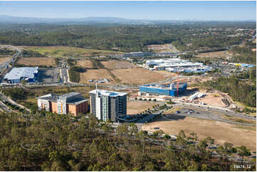 Commuter Train Springfield Central Line QLD Aerial Photography