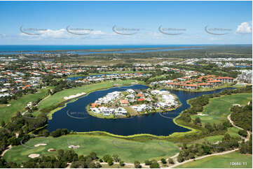 Aerial Photo Pelican Waters QLD Aerial Photography