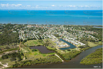 Aerial Photo Beachmere QLD Aerial Photography