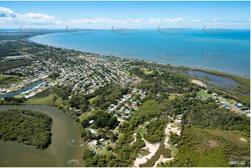 Aerial Photo Beachmere QLD Aerial Photography