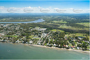 Aerial Photo Beachmere QLD Aerial Photography