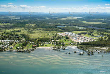 Aerial Photo Beachmere QLD Aerial Photography