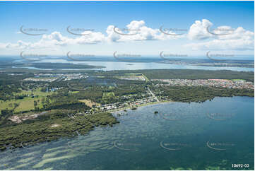 Aerial Photo Godwin Beach Aerial Photography