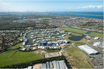 Aerial Photo Biggera Waters QLD Aerial Photography