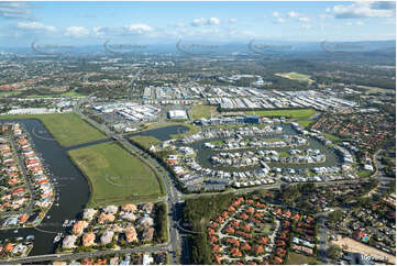 Aerial Photo Biggera Waters QLD Aerial Photography