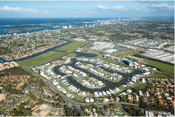 Aerial Photo Biggera Waters QLD Aerial Photography