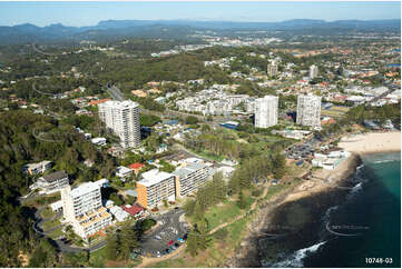 Burleigh Heads Coastline QLD Aerial Photography