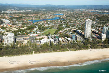 Burleigh Heads Coastline QLD Aerial Photography