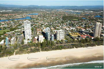 Burleigh Heads Coastline QLD Aerial Photography
