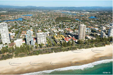 Burleigh Heads Coastline QLD Aerial Photography