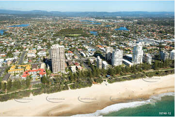 Burleigh Heads Coastline QLD Aerial Photography