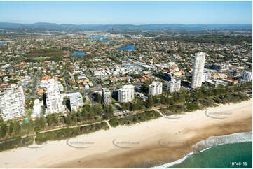 Burleigh Heads Coastline QLD Aerial Photography