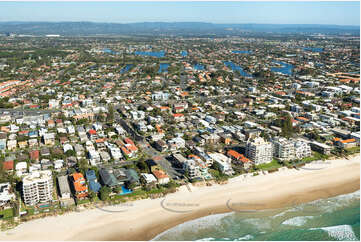 Aerial Photo Mermaid Beach QLD Aerial Photography