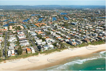 Aerial Photo Mermaid Beach QLD Aerial Photography