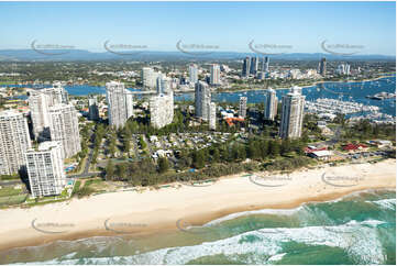 Aerial Photo Main Beach QLD Aerial Photography