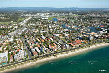 Aerial Photo Biggera Waters QLD Aerial Photography