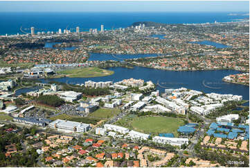 Aerial Photo Varsity Lakes QLD Aerial Photography