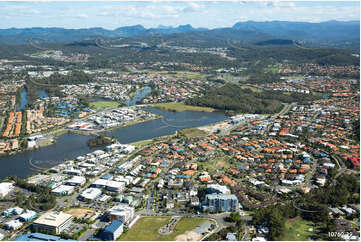 Aerial Photo Varsity Lakes QLD Aerial Photography