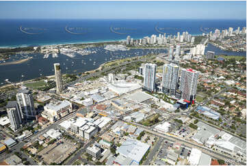 Aerial Photo Southport Parklands QLD Aerial Photography