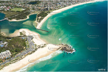 Aerial Photo Currumbin Alley QLD Aerial Photography