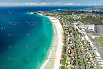 Aerial Photo Bilinga QLD Aerial Photography