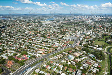Lutwyche Road - Lutwyche QLD Aerial Photography
