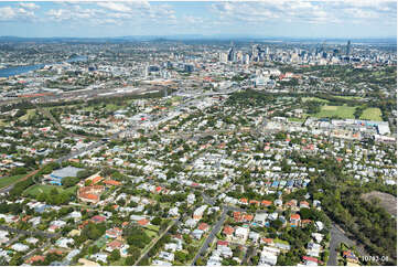 Lutwyche Road & Airport Link - Windsor QLD Aerial Photography