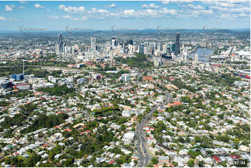 Aerial Photo of Red Hill QLD Aerial Photography