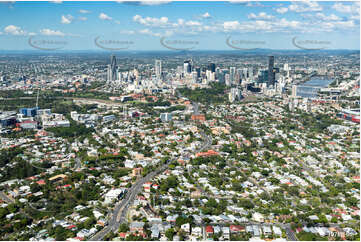 Aerial Photo of Red Hill QLD Aerial Photography