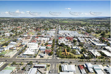 Aerial Photo Warwick QLD Aerial Photography