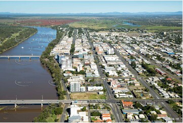 Aerial Photo Rockhampton CBD Aerial Photography