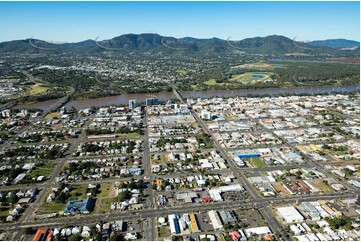 Aerial Photo Rockhampton CBD Aerial Photography